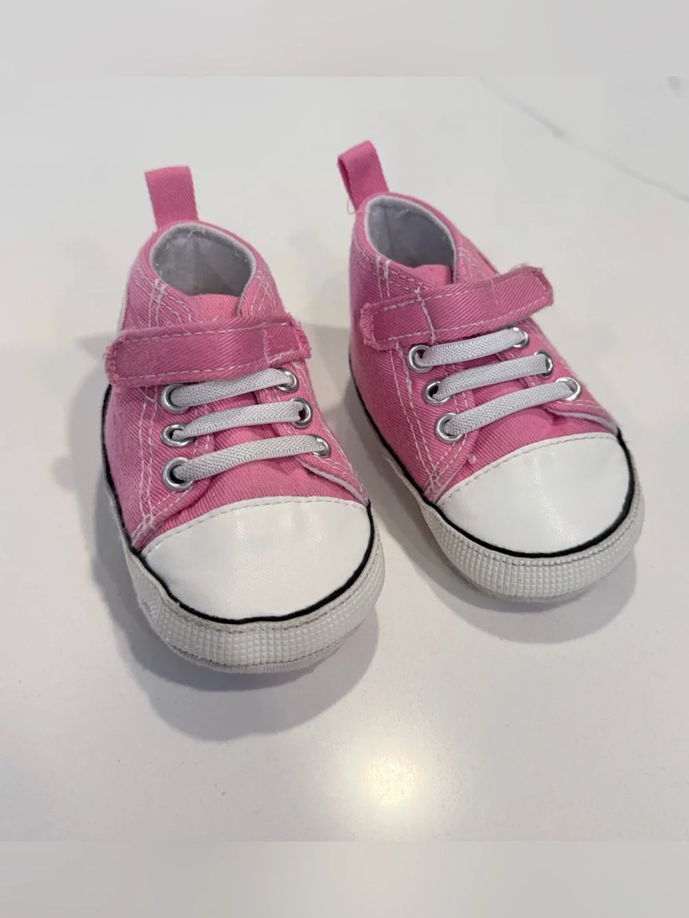 Amazon • Canvas High-Top Baby Shoes